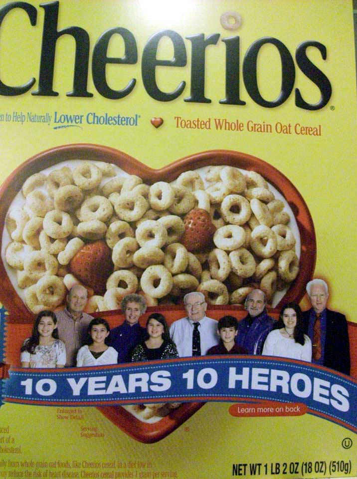Special Edition Cheerios - Hunger Fighting Heroes